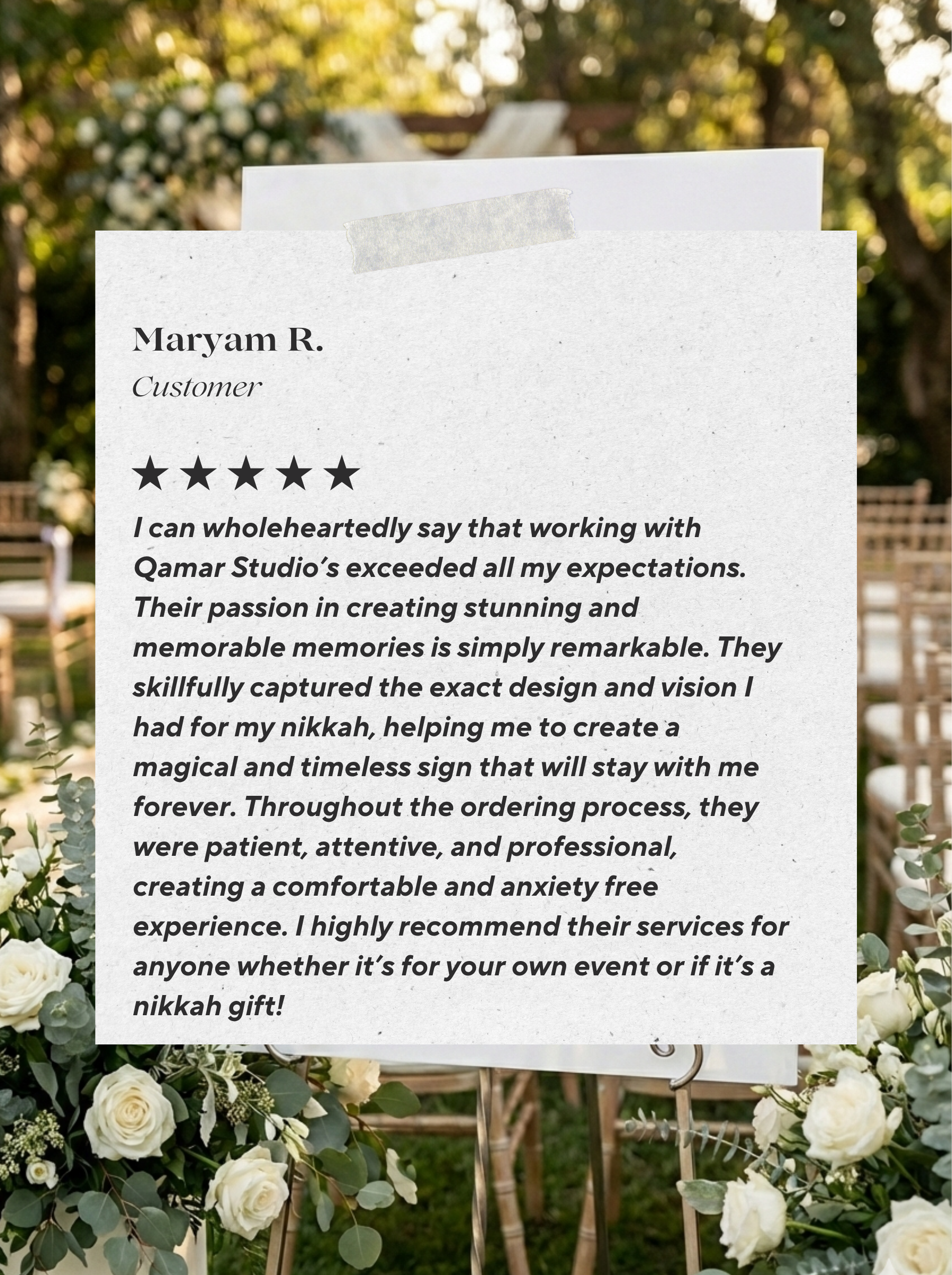 Design I | Personalized Islamic Welcome Sign