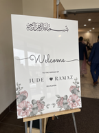 Widad | Personalized Islamic Welcome Sign